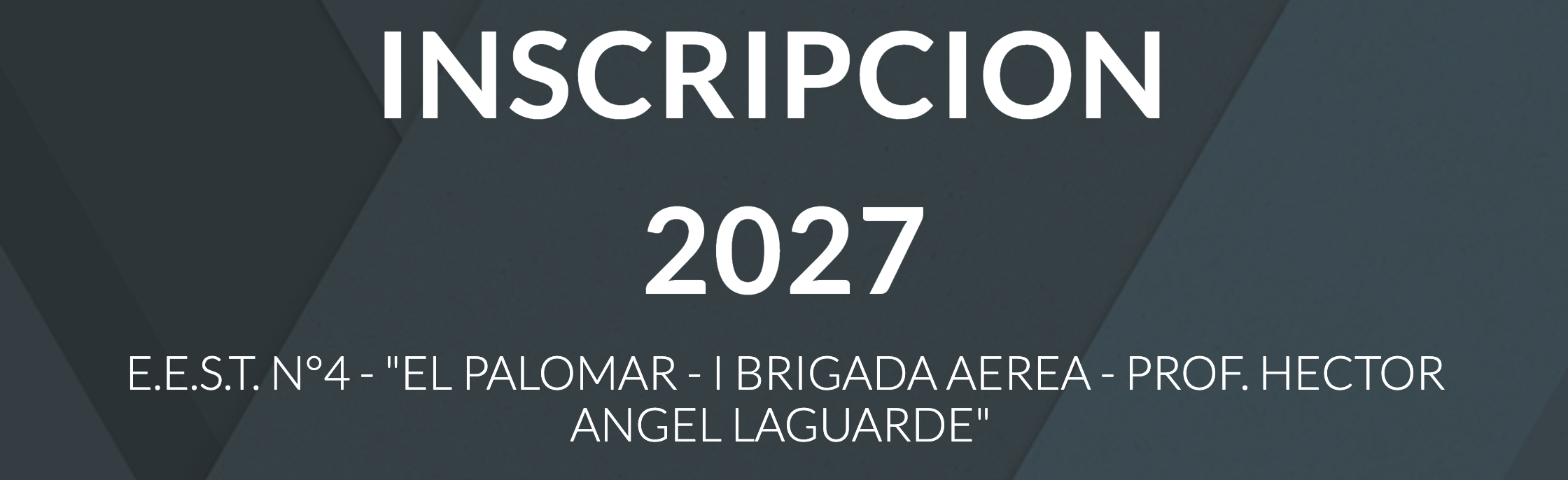 QR Formulario de ingreso 2027 a la EEST N4 - Palomar. I Brigada Aerea